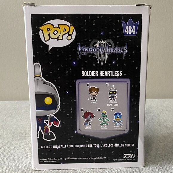 NWT Funko POP! #484 Kingdom Hearts Soldier Heartless Vinyl Figure - Picture 2 of 11